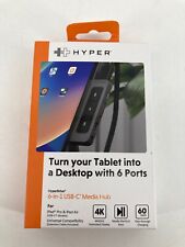 Hyper - HyperDrive 6-in-1 USB-C Media Hub - Space Gray picture