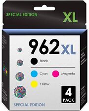 4pack 962XL Ink Cartridge For HP 962 OfficeJet Pro 9010 9012 9015 9018 9020 9025 picture