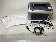 HP LaserJet P1006 Monochrome Laser Printer w/TONER & 8384 PAGES -TESTED picture
