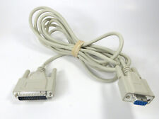 Vintage DB25 25-Pin Male to VGA 9-Pin Female Cable Monitor 10ft picture