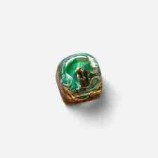 Dwarf Factory Siamese Fish Bettarium Emerald DOM Artisan Keycap | Gift for Her picture