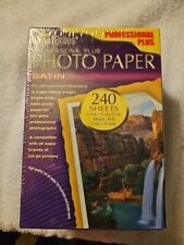 Royal Brites 4x6 PRO PLUS Satin Ink Jet Photo Paper 240 Count. New IN SEALED BOX picture