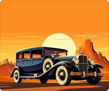 Vintage Old Luxury Car 1934 Era Stunnng Art  Mousepad Computer Mouse Pad  7 x 9 picture