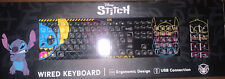 Rare Culturefly Disney Stitch Wired Keyboard - Limited Edition Collectible picture