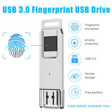 32GB 64GB Fingerprint USB 3.0 Flash Drive Memory Encryption Security Recognition picture