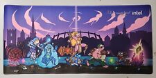 Intel Gaming DOTA2 Special Edition Oversized Desk Mat with Pin Bundle - New picture