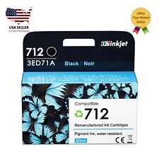 712 Black Ink Cartridge 80ml(3ED71A) Replacement picture