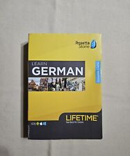 Rosetta Stone Lifetime Subscription ~ GERMAN ~ BRAND NEW FAST SHIPPING picture