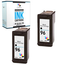 2 PK #96 Black C8767WN Ink Cartridges for HP 96 Officejet Deskjet 5740 6540 6620 picture