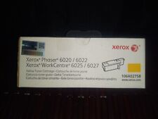 XEROX Phaser 6020/6022 & WorkCentre 6025/2027 OEM YELLOW TONER  (NIB) picture