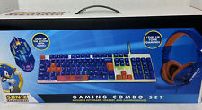 2021 SAKAR - Sonic The Hedgehog Gaming Combo Set With Keyboard, Headset, & Mouse picture