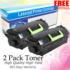 2 x 25K HY Toner for Lexmark MS710 MS711 MS810 MS811 MS812 Printer 521H 52D1H00 picture