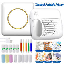 Portable Mini Thermal Printer Pocket Photo Printer Wireless Bluetooth Printing picture