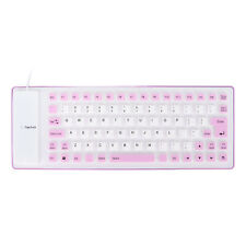 Foldable Silicone Keyboard Silicone Keyboard Fully Sealed Design For PC Notebook picture