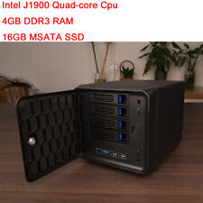 4 Bay NAS Desktop Server  Intel J1900 Quad-core cpu 4GB ram For Synology picture