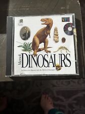 Microsoft Dinosaurs CD-ROM (PC, 1993) Prehistoric Learning Educational Software  picture