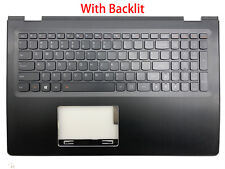 NEW Lenovo Flex 3 1580 1570 Yoga 500-15 Palmrest + Backlit Keyboard Black picture