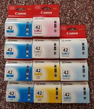 Genuine Canon CLI-42 Ink Cartridges 11 Pack NEW Pixma Pro-100 Mixed Colors picture