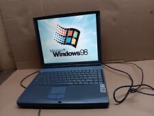 Vintage Sony Vaio PCG-F580 Laptop 650 MHz Windows 98 SE Model PCG-9211 For parts picture
