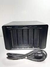 Synology DX513 5-Bay NAS Disk Expansion Unit W/ Power Cable - No Drives - READ picture