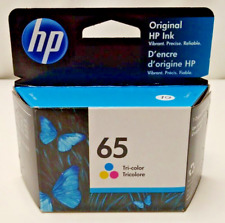 HP 65 *EXPIRED 02/2023+* Tri-Color Standard Yield Ink Cartridge N9K01AN#140 New picture