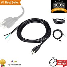 Universal AC Appliance Replacement Power Cord Cable - 10ft 14 Gauge 3 Prong picture