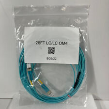 Lot Of 98 Commscope OM4 LC/LC Fiber Optic Patch Cable Multimode Duplex 26FT picture