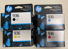 Genuine HP 936 set- Black/Cyan/ Magenta/Yellow- Original Ink Cartridges picture