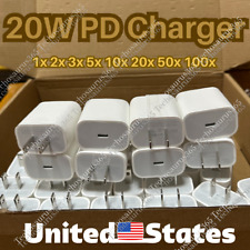 Wholesale Bulk For iPhone iPad 20W USB C Type C Power Adapter Fast Charger Block picture
