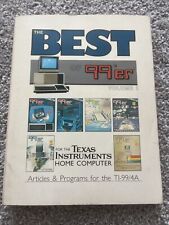 The Best of 99'er Volume 1  Articles & Programs For TI-99/4A W/Original Receipt picture