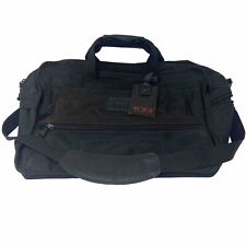 Tumi Bag Laptop Canvas Black Briefcase Travel Alpha Duffle Weekender Carry On picture