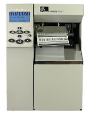 Zebra 105SL Plus Thermal Transfer Label Printer LAN USB Serial Parallel 300dpi picture