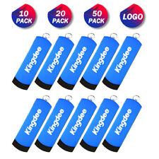 Lot 10/20/50PCS Blue 128MB Swivel USB Flash Drive Stick Thumb Memory Custom Logo picture