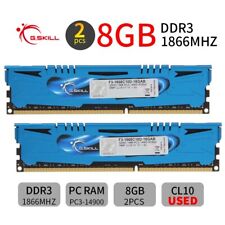 G.Skill 16GB 2x 8GB PC3-14900U DDR3 1866MHz CL10 240Pin DIMM Desktop Memory AU picture