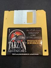 1995 TARZAN LORD OF THE JUNGLE Vintage PC Game 3.5 Floppy Disk picture
