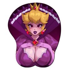 Anime Silicone Mousepad Cartoon Top Sexy Peach boob 3D Gaming Mouse Pad picture