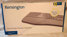 Kensington Pro Fit Ergo Wireless Keyboard K75402US Gray Windows Mac Chrome New picture