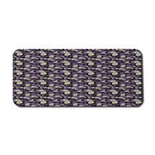 Ambesonne Floral Blossom Rectangle Non-Slip Mousepad, 35