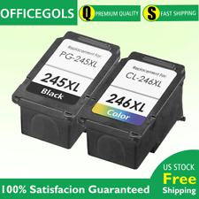 Pair of 2 PG-245XL CL-246XL Ink Set for Canon PIXMA MG2525 TS202 TS3129 TR4522 picture