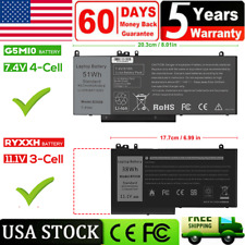 G5M10/RYXXH Battery For Dell Latitude 11 3150 3160 E5250 E5450 E5550 WYJC2 8V5GX picture