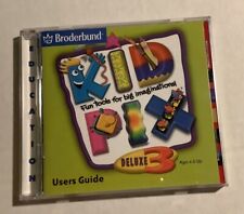 Kid Pix Deluxe 3 Software CD 2000 School/Homeschooling Children Educational picture