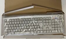Brand New SAT Spanish PS/2 Beige PC Keyboard. Brand New with Box picture