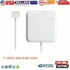 New 45W MagSafe 2 T-Tip AC Power Adapter Charger For MacBook Air 11''13