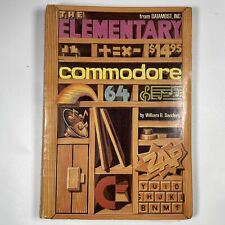 The Elementary Commodore 64 William B. Sanders Datamost Computer Vintage Tech SC picture