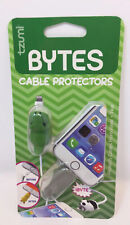 NEW Tzumi Cord Bytes Cable Cord Tips Protectors Alligator & Shark SEALED picture