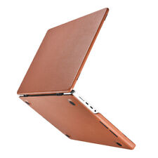 ICARER Woven Pattern Genuine Leather Case Cover f 2021 MacBook Pro 16