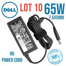 LOT 10 OEM DELL 65W PA-12 Latitude 6TM1C AC Adapter LA65NS2-01 CHARGER 7.4mm TIP picture