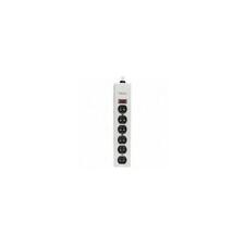 Fellowes 6 Outlet Metal Power Strip, Platinum #99027 picture