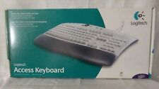 Vintage Logitech Access Keyboard Wired PS/2 Model 967228-0403 New picture
