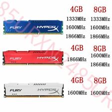 64GB 32GB 16GB 8GB 4GB DDR3 1333 1600 1866 DIMM Desktop RAM For HyperX FURY Lot picture